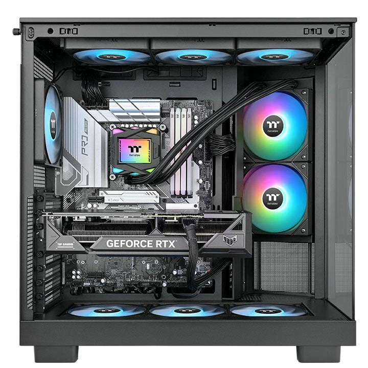 EAN 4711658540256 - Thermaltake LA240 ARGB Placa base Kit de refrigeración líquida 12 cm Negro 1 pieza(s) imagen 6
