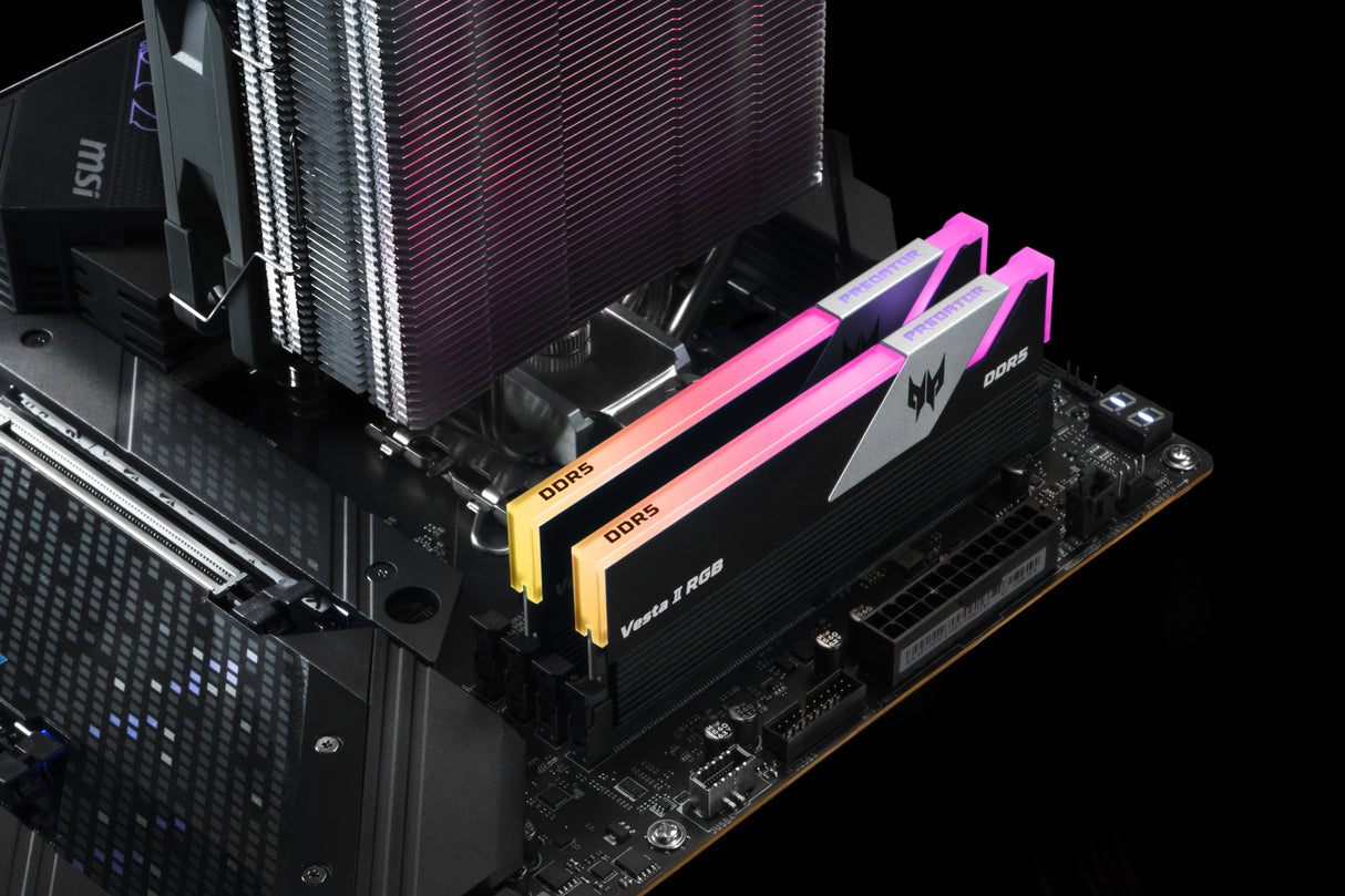Acer Predator Vesta2 Ddr5 32g Cl34 Black Rgb 16x2 6000