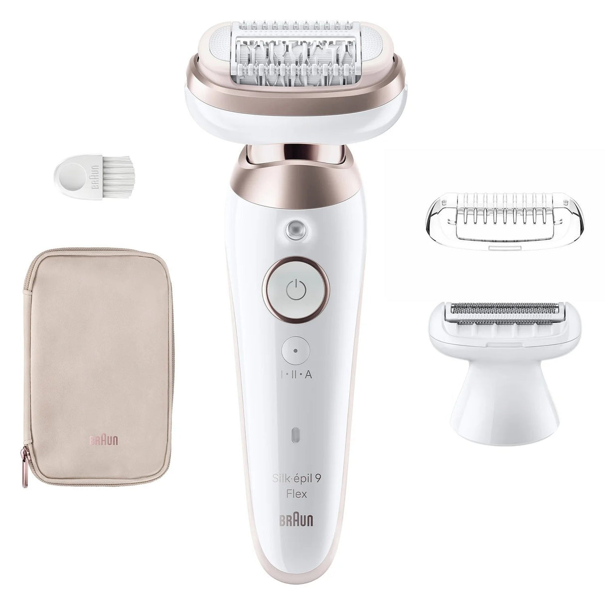 EAN 7500435225311 - Braun Silk-épil 9 Flex 9-030 3D 40 pinzas Rosa, Blanco imagen 1
