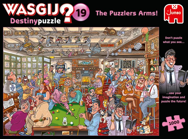 Wasgij Destiny - The Puzzlers Arms # 19, 1000 Piezas (19166)