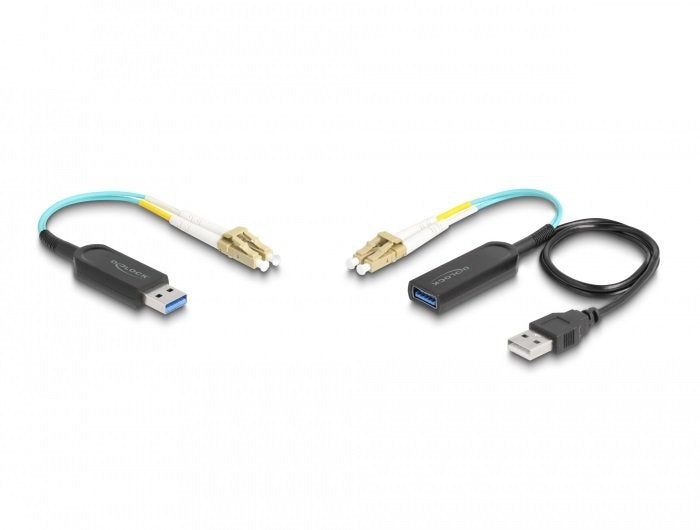 Delock 66466 Usb 10 Gbps Tipo-A Extender Set Sobre Cable Lc Duplex