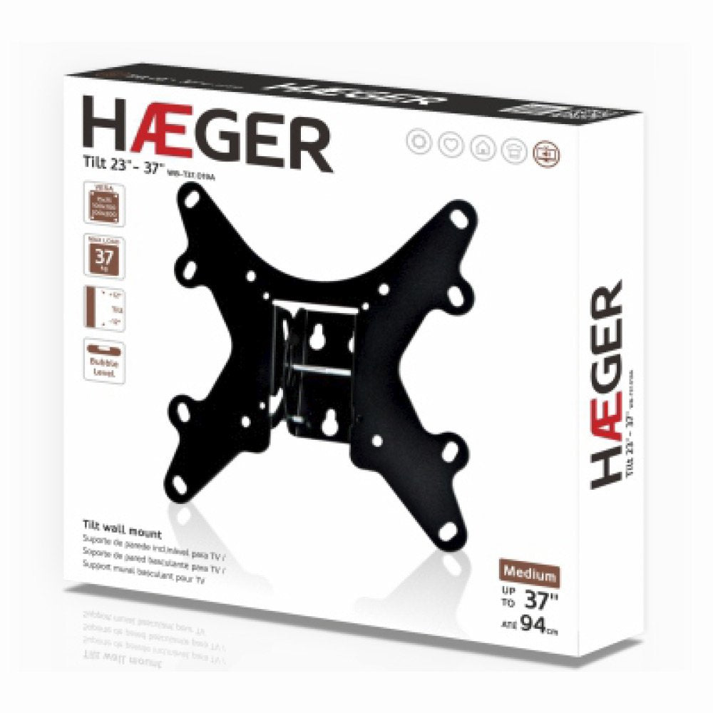 EAN 5608475015007 - Haeger WB-T37.019A soporte para TV 94 cm (37") Negro imagen 2
