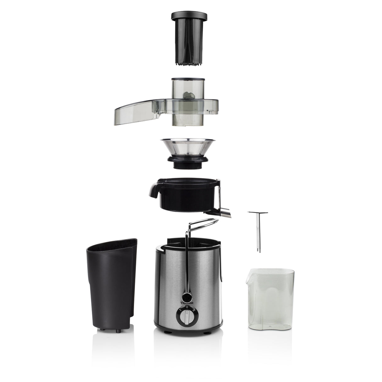 EAN 8713016005403 - Tristar SC-2284 exprimidor 400 W Negro, Acero inoxidable imagen 7