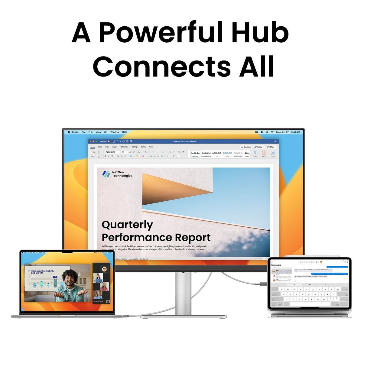 Monitor Gráfico Benq Ma320u, Monitor Led 31,5", Plateado/Negro, Ultrahd/4k, Ips, Usb-C 9h.Lmxlb.Qbe