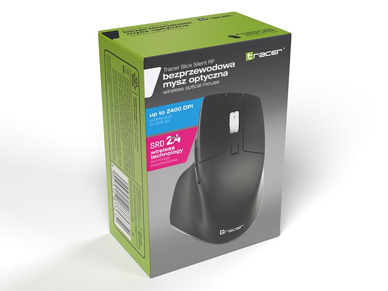Tracer Mouse Slick Rf 2.4ghz Silent