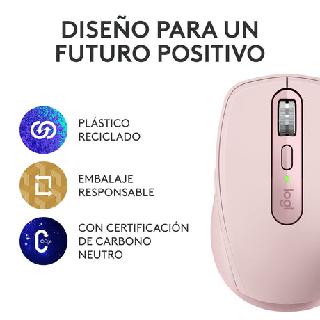 EAN 5099206111714 - Logitech 910-006931 ratón Oficina mano derecha RF Wireless + Bluetooth Laser 8000 DPI imagen 18