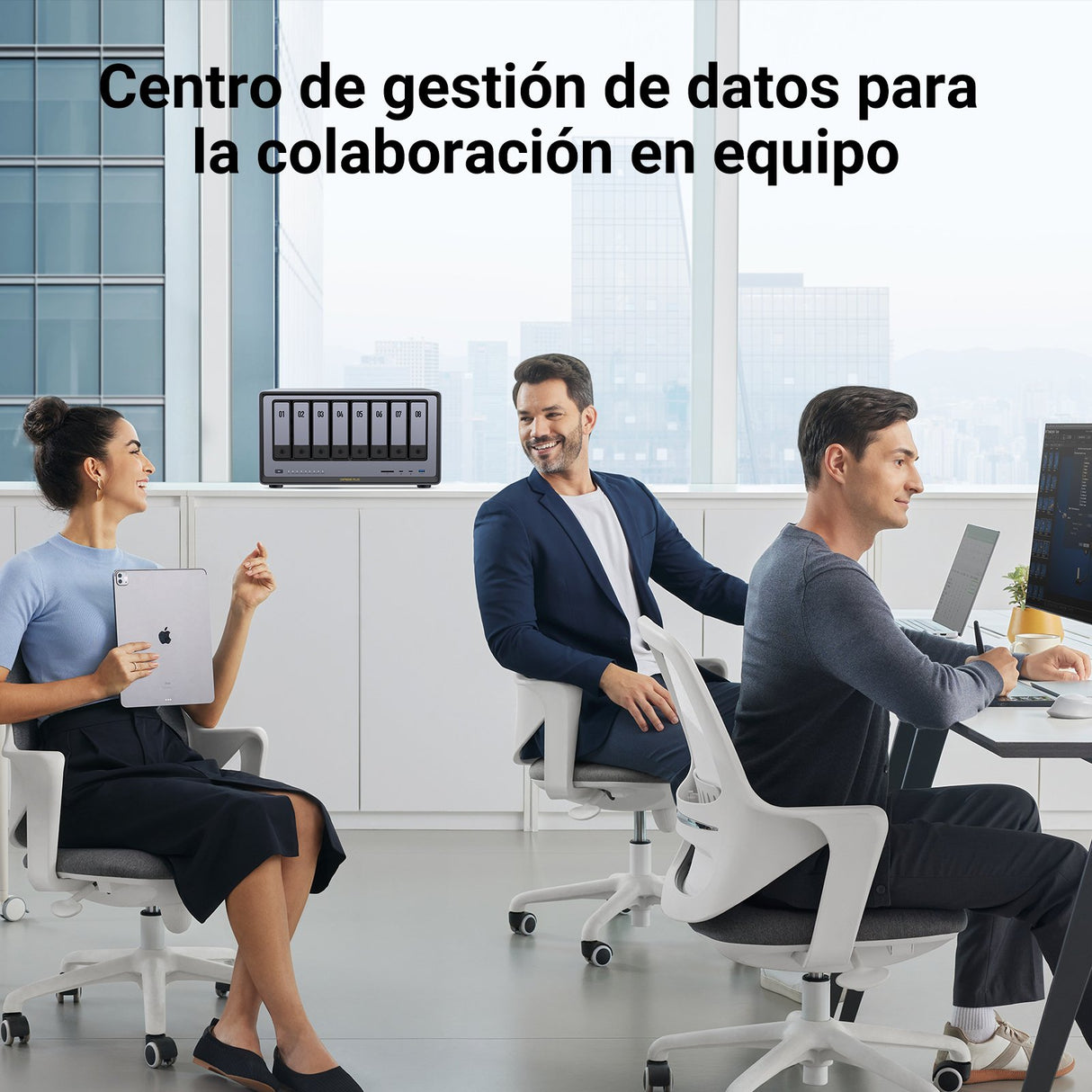 EAN 6941876231270 - Ugreen NASync DXP8800Plus NAS Escritorio Intel® Core™ i5 i5-1235U 8 GB DDR5 0 TB UGOS Pro imagen 7