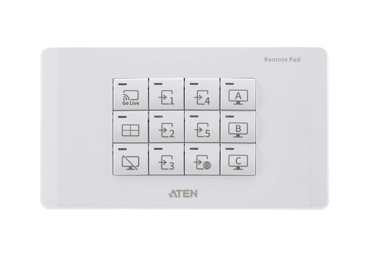 12-Key Network Remote Pad Accs For Vp2730 With Poe In