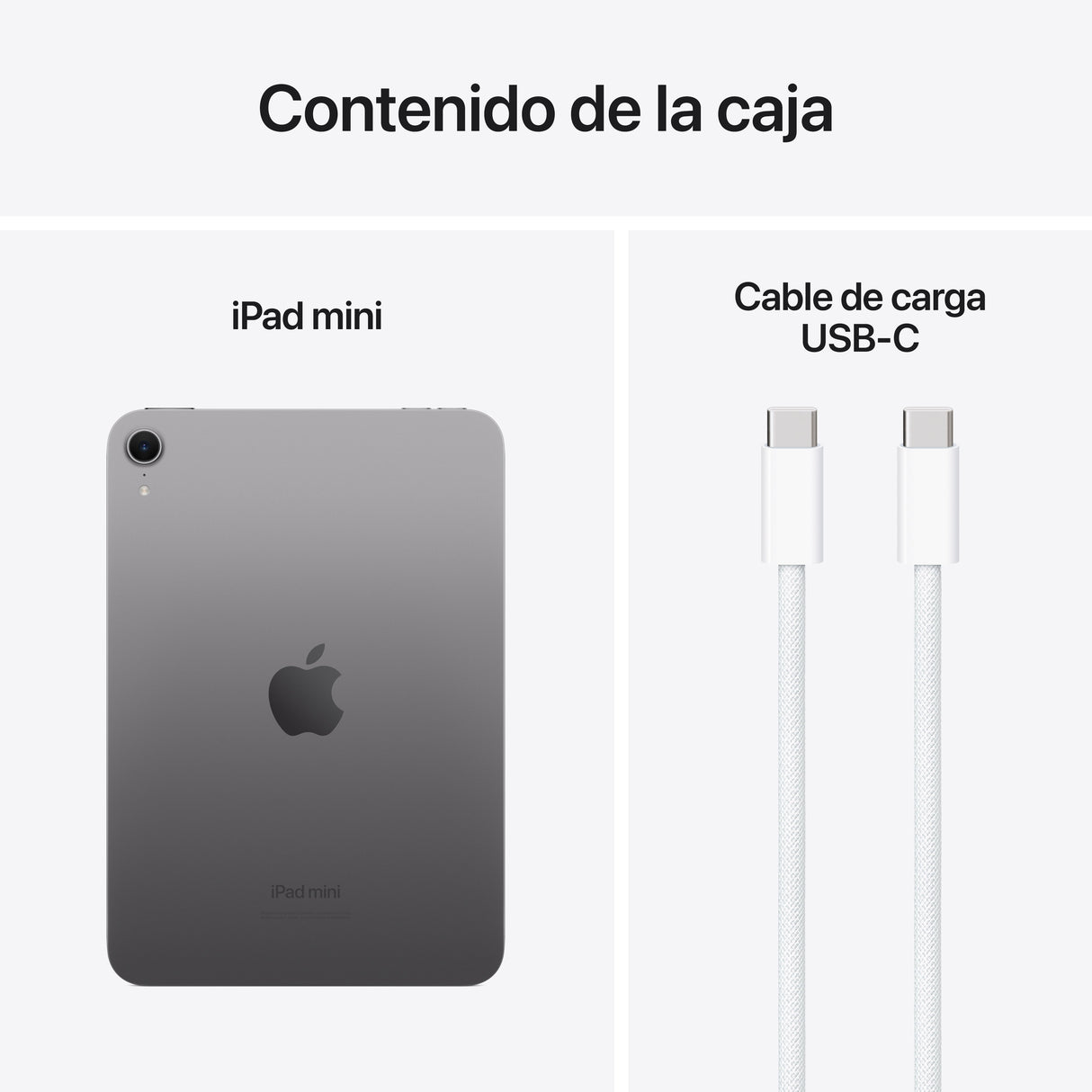 EAN 0195949729966 - Apple iPad mini 7th gen 256 GB 21,1 cm (8.3") Wi-Fi 6E (802.11ax) iPadOS 18 Gris imagen 10