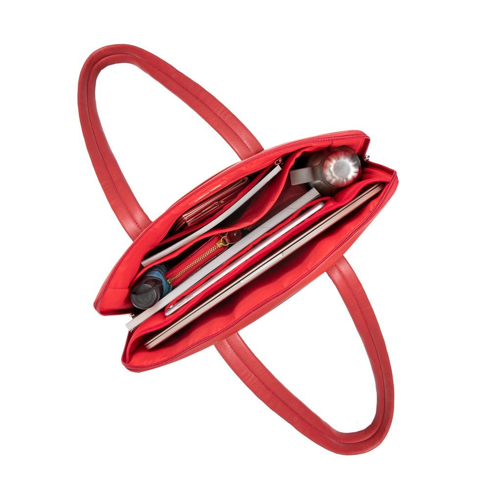 Rivacase 8992 Maletines Para Portátil 35,6 Cm (14") Estuche Para Dama Rojo