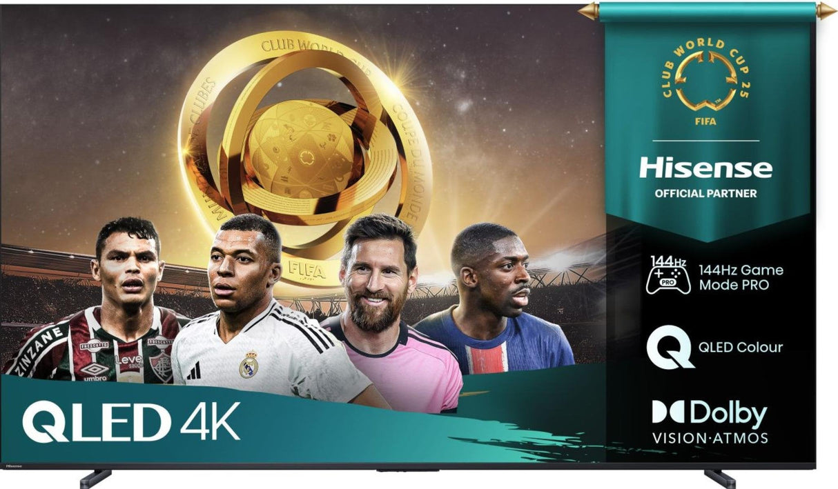 Hisense 100e7q Pro, Qled Tv 253 Cm (100 Pulgadas), Negro, Ultrahd/4k, Sintonizador De Triple, Grabación Usb, Turno De Tiempo, Panel De 144hz 100e7q Pro