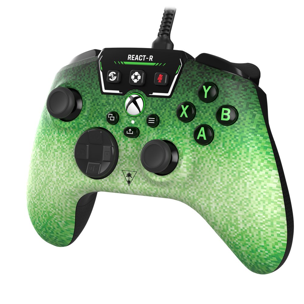 EAN 731855007400 - Turtle Beach React-R Negro, Verde USB Gamepad Analógico/Digital PC, Xbox One, Xbox Series S, Xbox Series X imagen 1