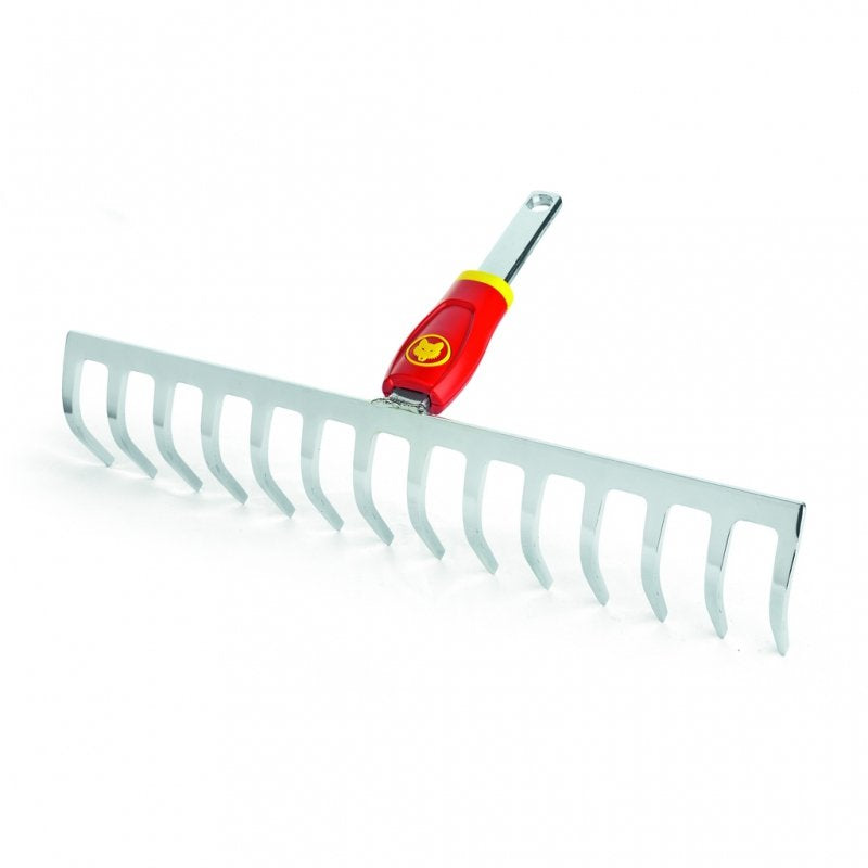 EAN 4008423878325 - WOLF-Garten DR-M 35 Rastrillo de jardín Rojo, Plata Acero imagen 1