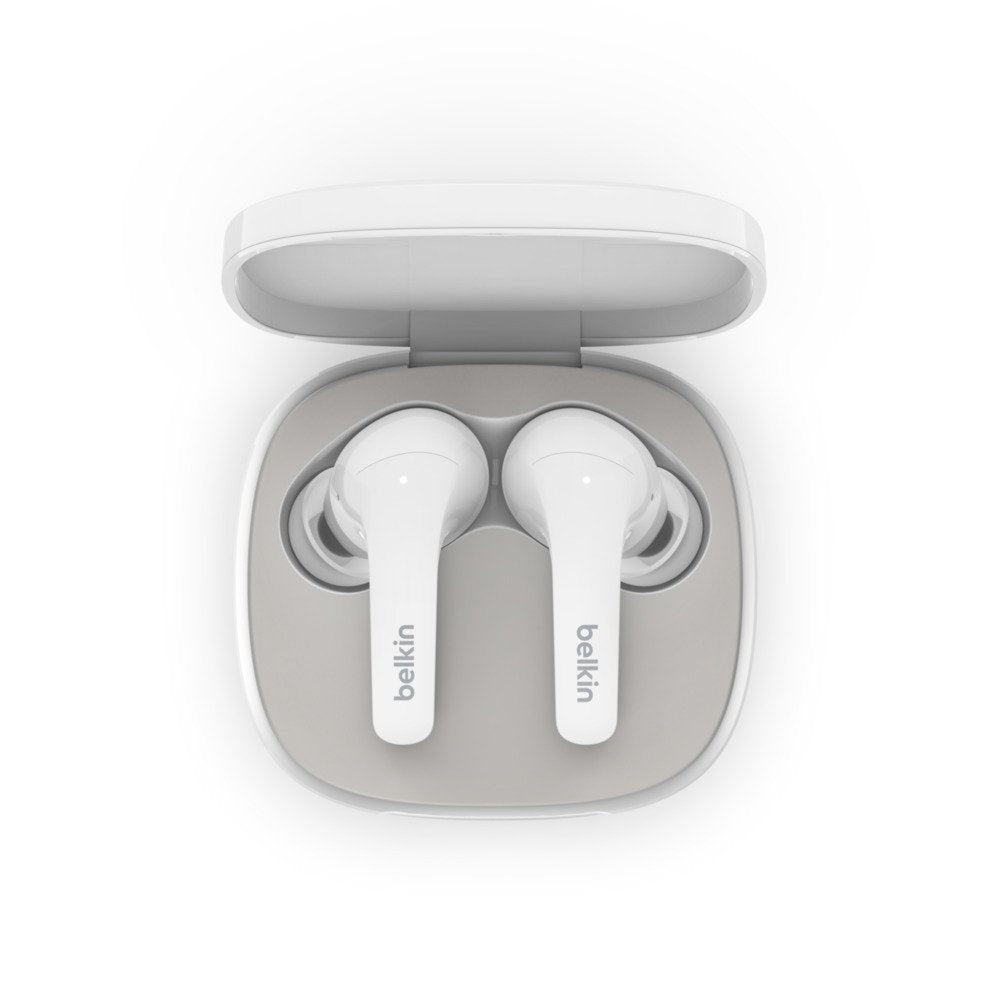 EAN 0745883834822 - Belkin SOUNDFORM Flow Auriculares Inalámbrico Dentro de oído Llamadas/Música USB Tipo C Bluetooth Blanco imagen 3