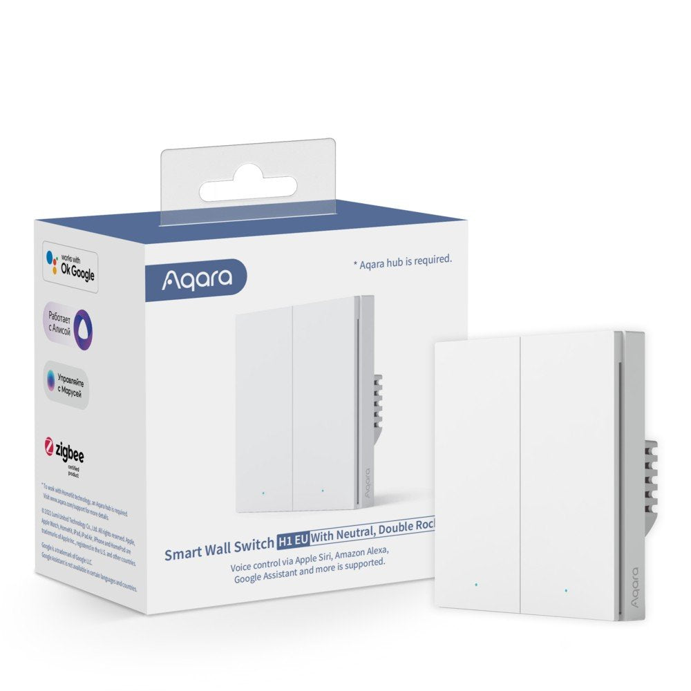 EAN 6970504214804 - Aqara WS-EUK04 interruptor de luz Policarbonato (PC) Blanco imagen 1