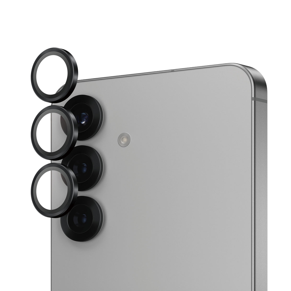 EAN 5715685017063 - PanzerGlass ® Hoops® Camera Lens Protector Black Samsung Galaxy S25 Protector de pantalla 1 pieza(s) imagen 1