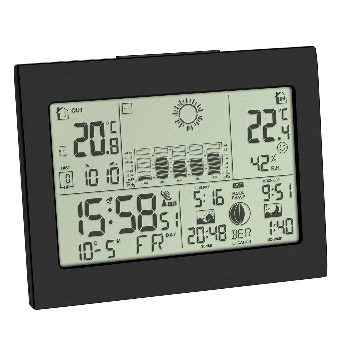 EAN 4009816034281 - TFA-Dostmann Horizon Negro Batería imagen 1