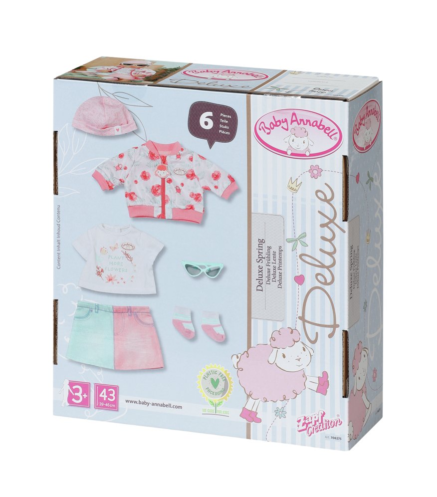 Accesorios Para Muñecas Zapf Creation Baby Annabellâ® Deluxe Spring 43cm
