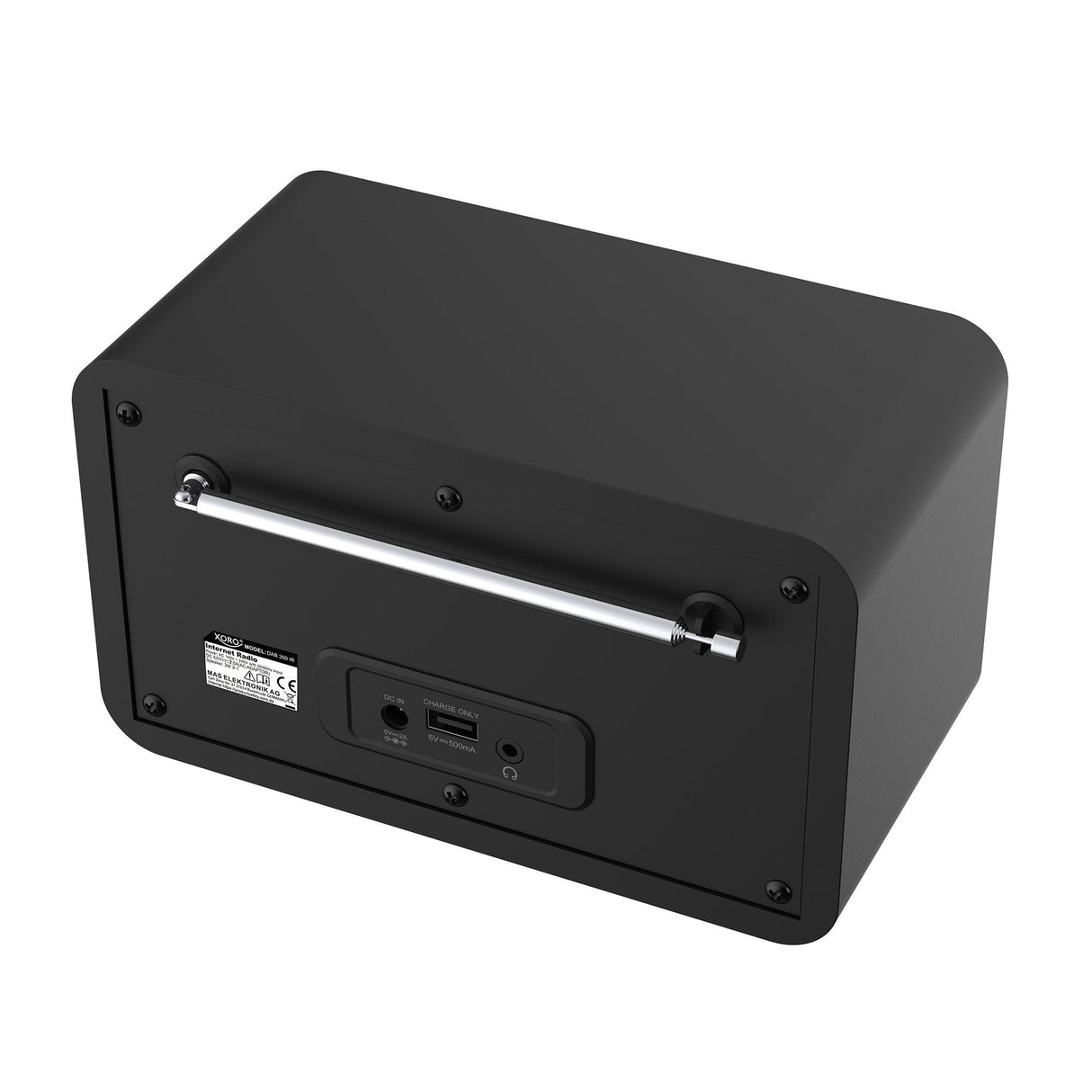 Xoro Dab 300 Ir, Internet Radio, Dab+,Bt,Usb,Upnp, Negro