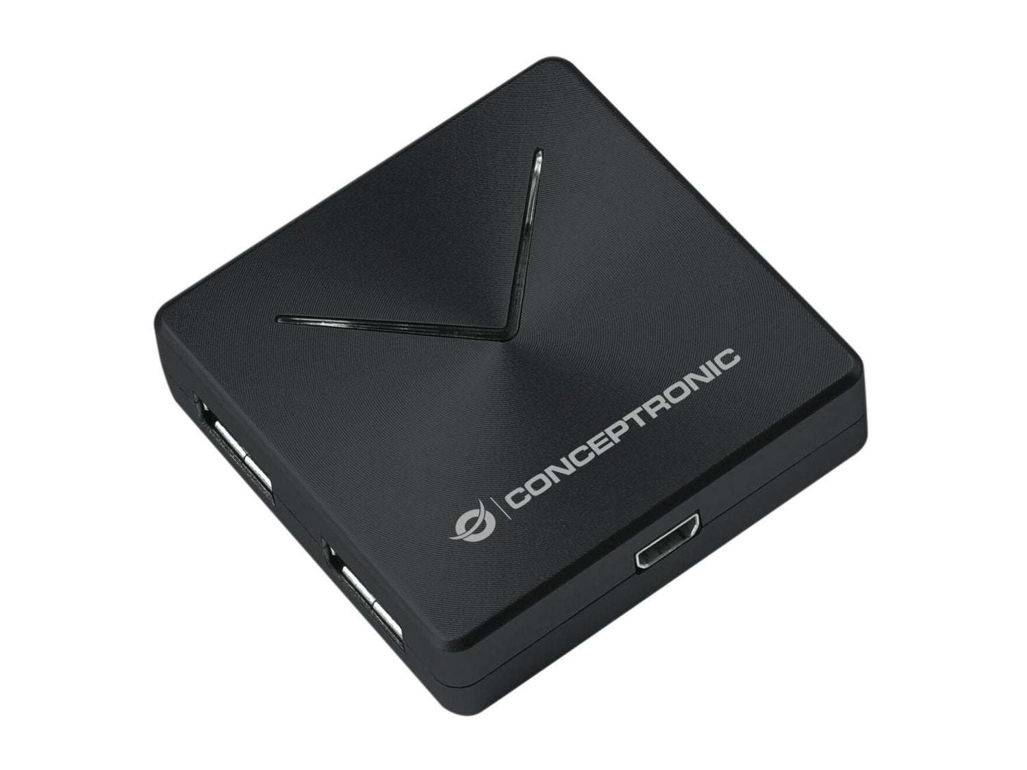 Conceptronic Hub Usb 3.0 4 Puertos 5000 Mbit/S Negro Hubbies02b