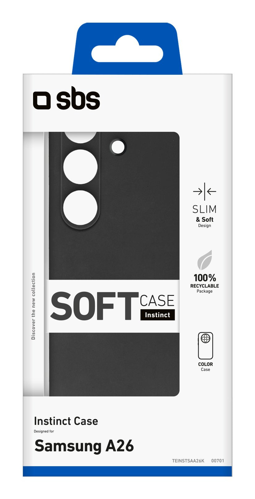 Sbs Instinct Cover Galaxy A26 Schwarz