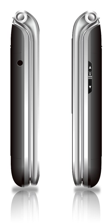 Beafon Sl645 Silver Line, Grosstastenklapphandy, Negro