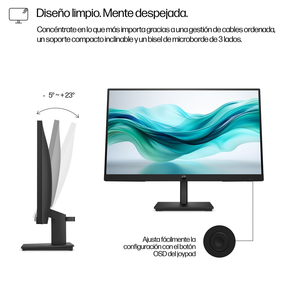 Hp Series 3 Pro 21.5 Inch Mntr Fhd Monitor - 322pf