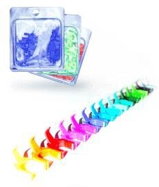 Patchsee Ro/Pc Abrazadera Para Cable Rojo 50 Pieza(S)