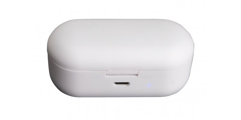 Auriculares Bluetooth Fonestar Twins-2b Blancos Bt 5.0 Batería Recargable Estuche De Carga 600mah Func. Manos Libres