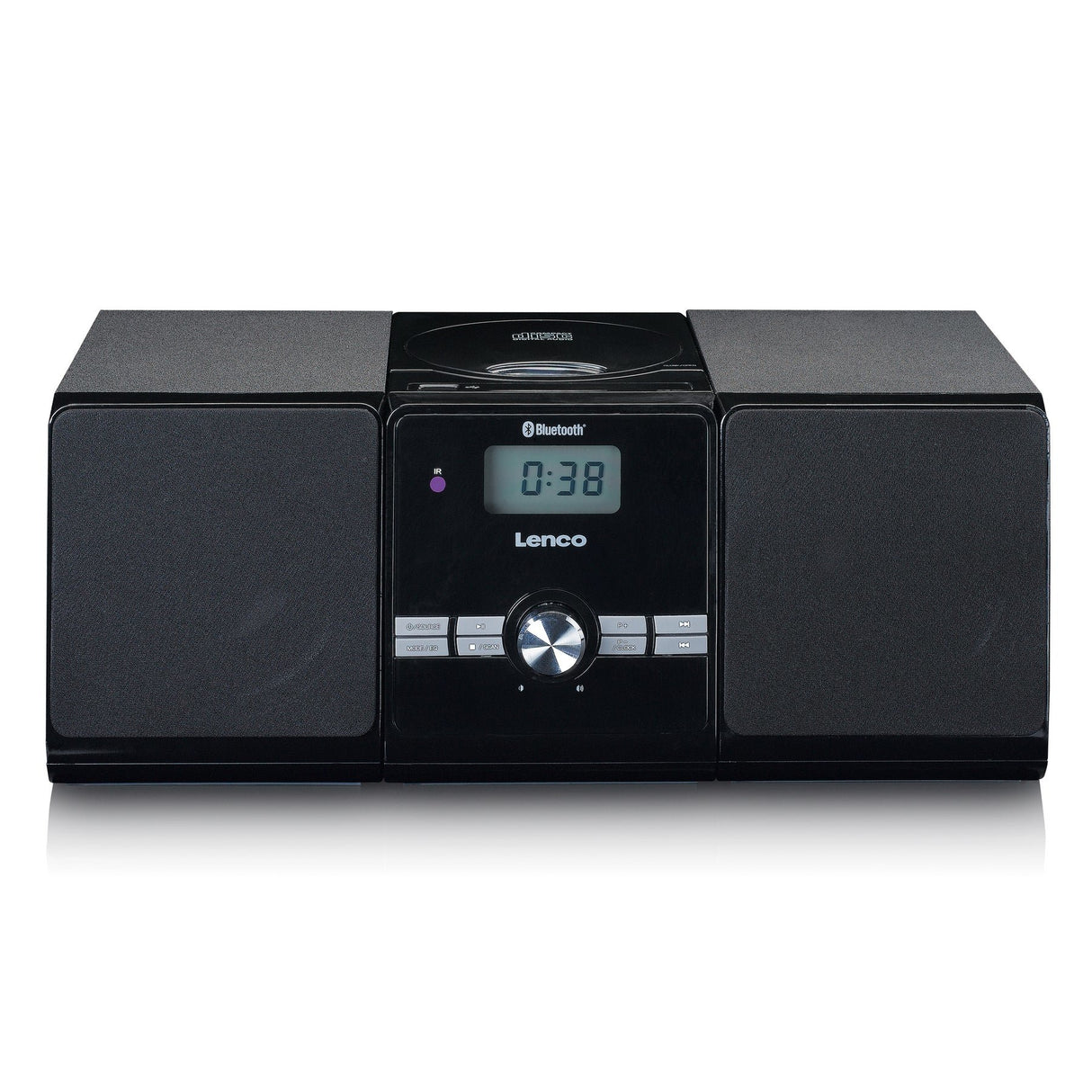 EAN 8711902065326 - Lenco MC-030BK sistema de audio para el hogar Microcadena de música para uso doméstico 10 W Negro imagen 1