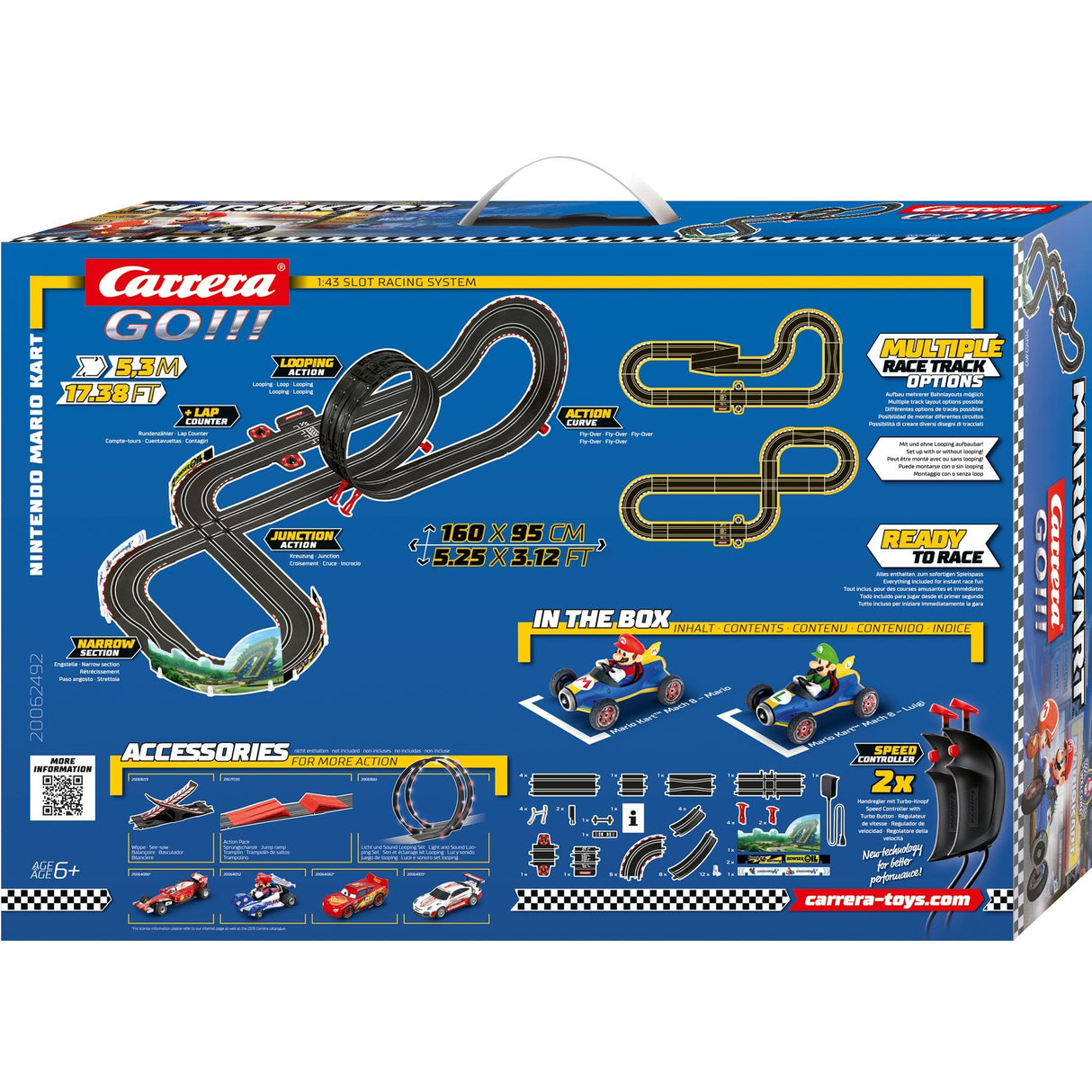 Circuito Nintendo Mario Kart 8 Carrera Go!!!