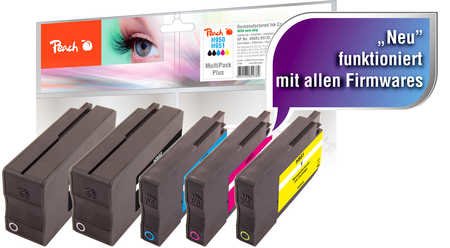 Tinta Peach Ink Economy Pack Plus Pi300-702 Compatible Con Hp 950, 951 Pi300-702
