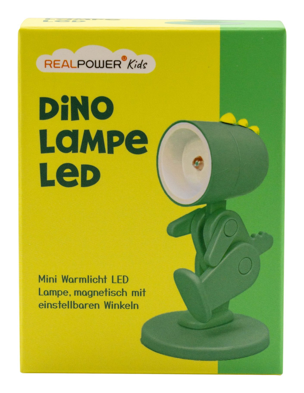 Lámpara De Mesa Realpower 486257 Led Verde