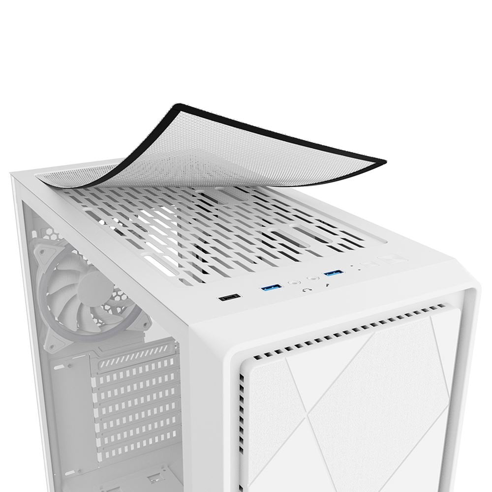 EAN 4044951039098 - Sharkoon VS8 RGB Midi Tower Blanco imagen 8