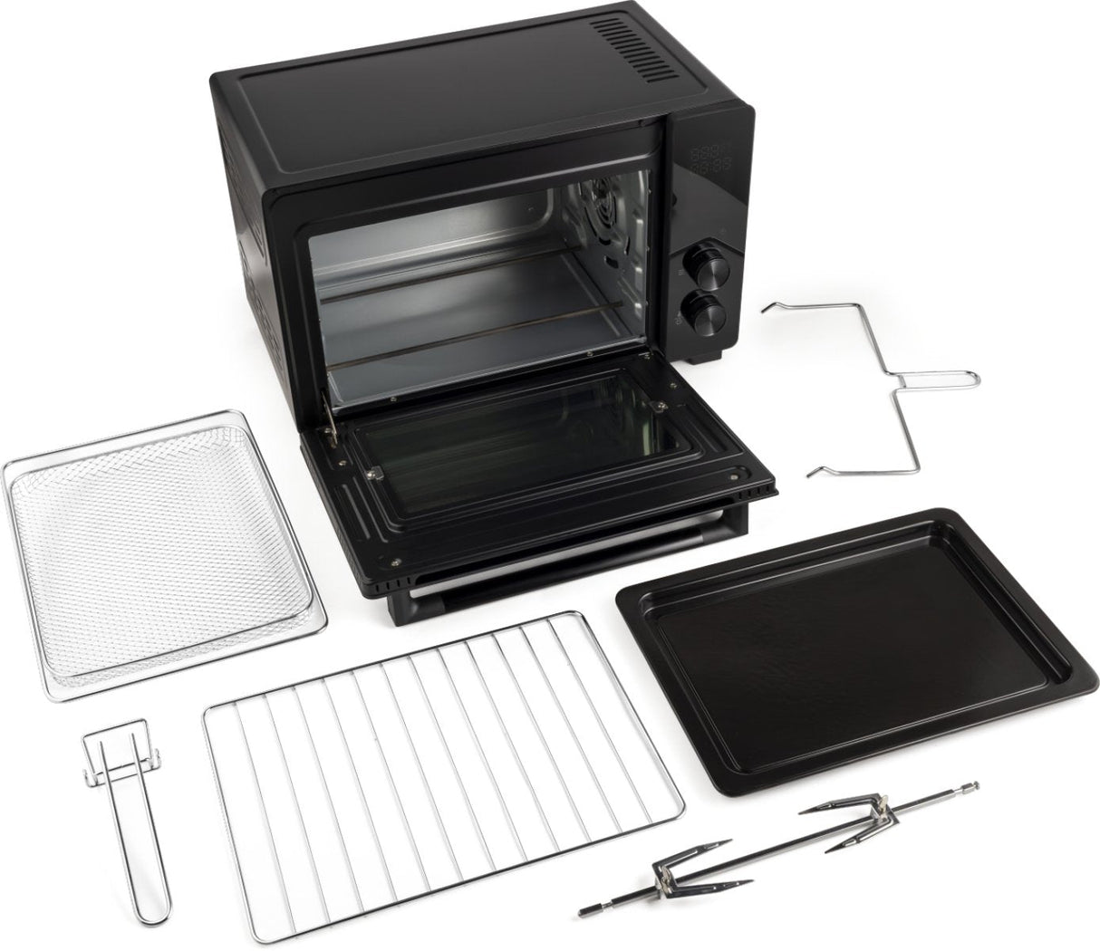 Hisense Miniofen Hom30af (Negro, 1.800 Watt, 30 Liter) Hom30af