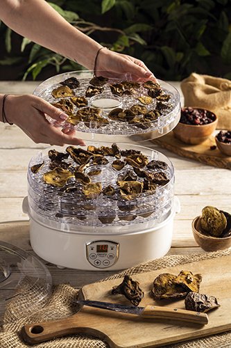 EAN 5903887805605 - Camry Premium CR 6659 deshidratador de alimentos Blanco 240 W imagen 10