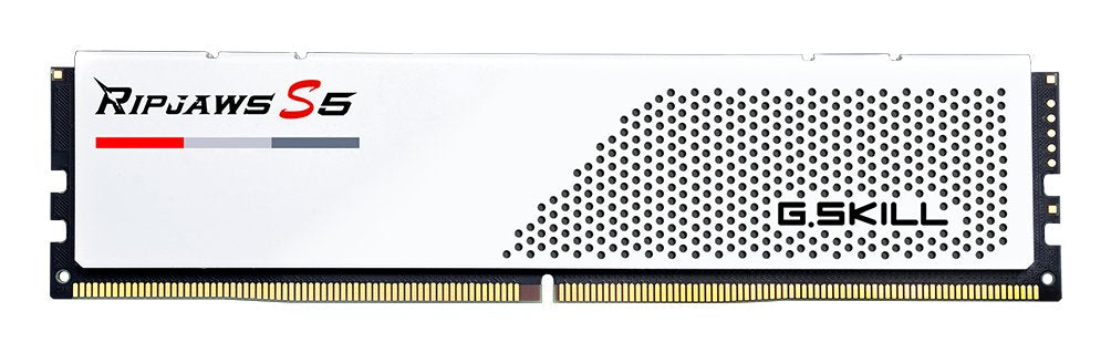 G.Skill Memoria 64 Gb Ddr5 5600 (2x 32 Gb) Kit Dual Ripjaws S5, Intel Xmp F5-5600j4645a32gx2-Rs5w