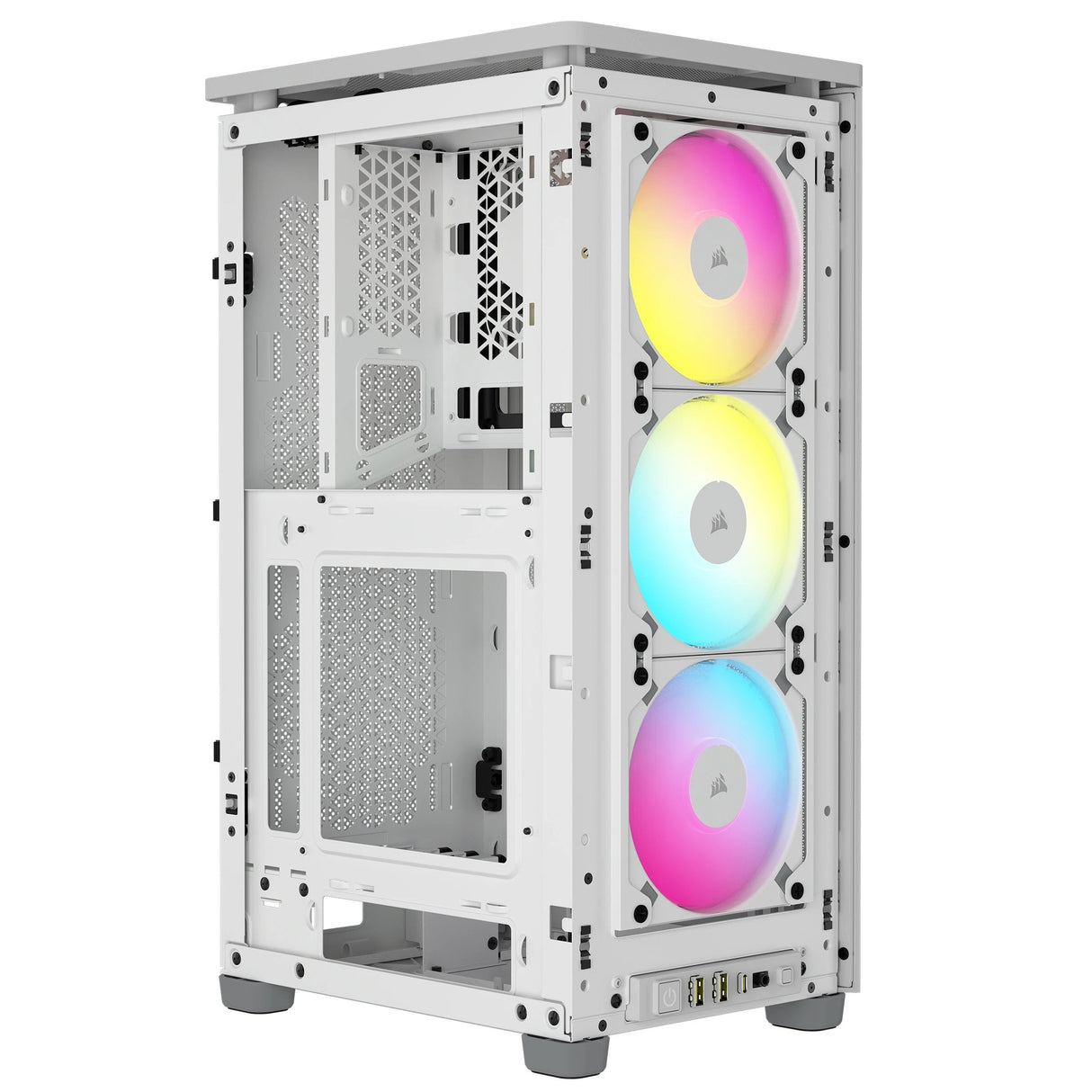 Caja Mini Itx Icue 2000d Rgb Airflow White Corsair