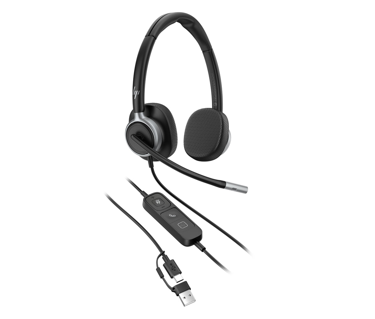 EAN 0199764365590 - HP Poly Mission 625 Stereo USB Wired Headset (Bulk) Alámbrico Diadema Business/Everyday USB Tipo C Negro imagen 13