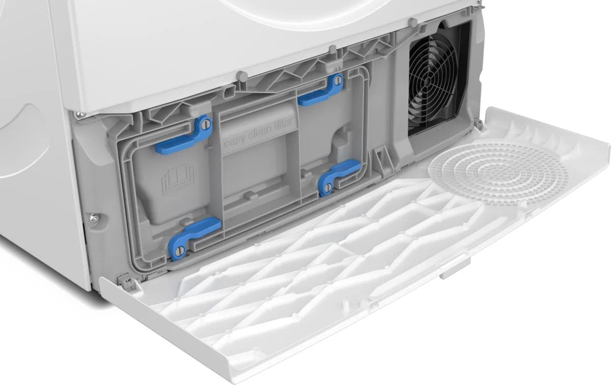 Bosch Home Wqg241001 Serie 6, Secador De Bomba De Calor Blanco/Negro, 60 Cm Wqg241001