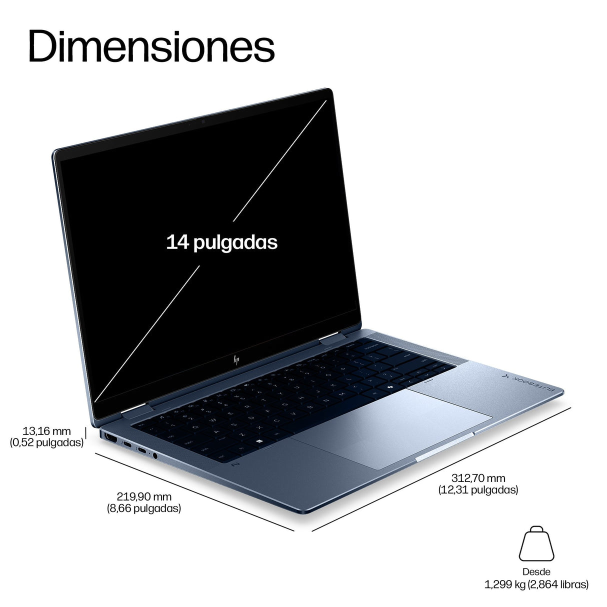 EAN 0821844994344 - HP EliteBook X Flip G2i 14 inch Notebook Next Gen AI PC Wolf Pro Security Edition Copilot+ PC Intel Core imagen 5