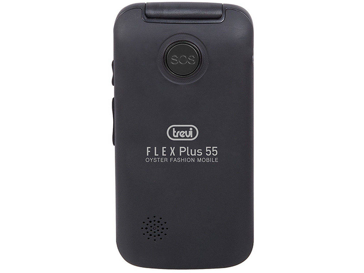 EAN 8011000018553 - Trevi Flex Plus 55 6,1 cm (2.4") Negro Teléfono para personas mayores imagen 5
