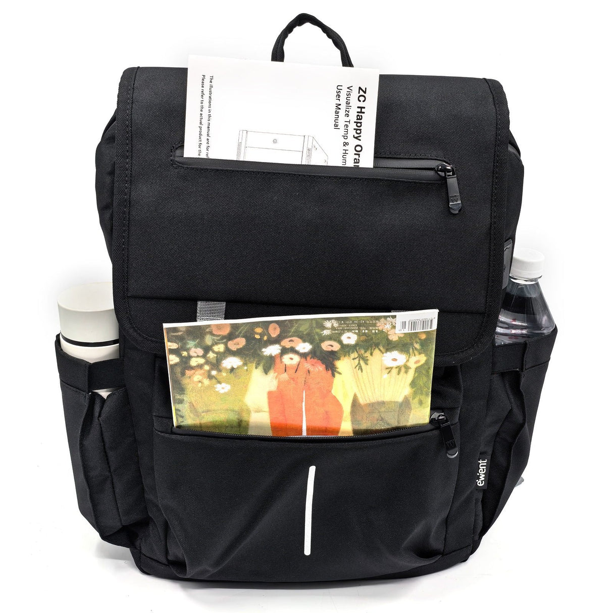 Mochila Unisex Ewent 16.1 " Vintage Para Portátil Negra