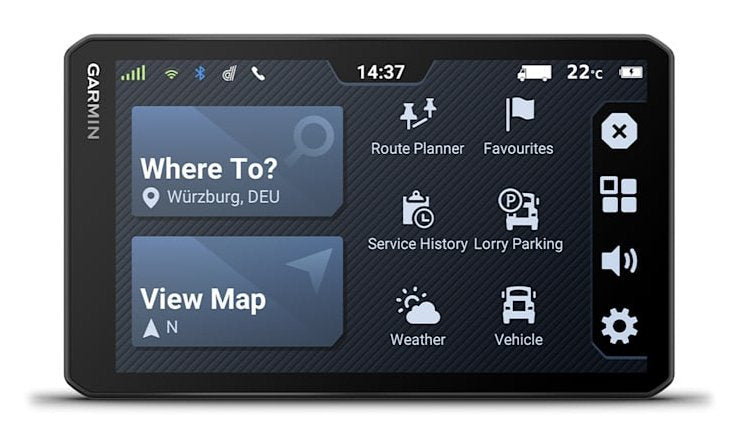 EAN 753759335373 - Garmin dēzl LGV720 navegador Fijo 17,6 cm (6.95") TFT Pantalla táctil 242 g Negro imagen 2