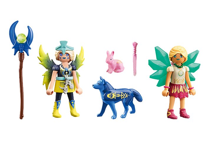 Playmobil 71236 Ayuma - Crystal Y Moon Fairy Con Animales Del Alma