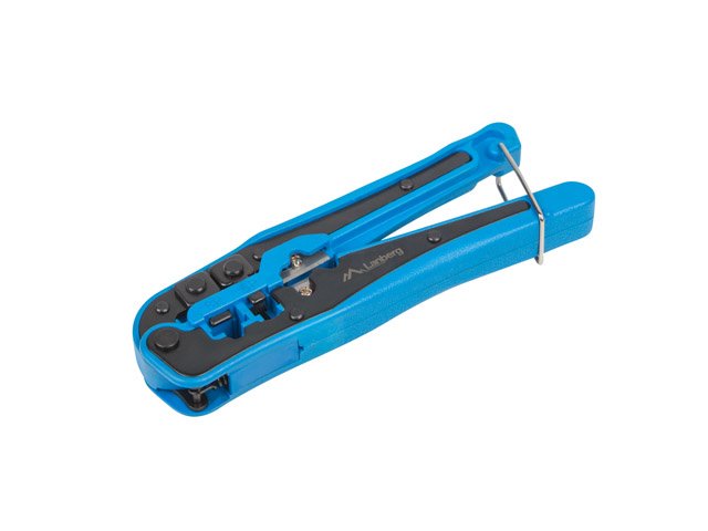 EAN 5901969418224 - Lanberg NT-0202 crimpadora Herramienta para prensar Negro, Azul imagen 3