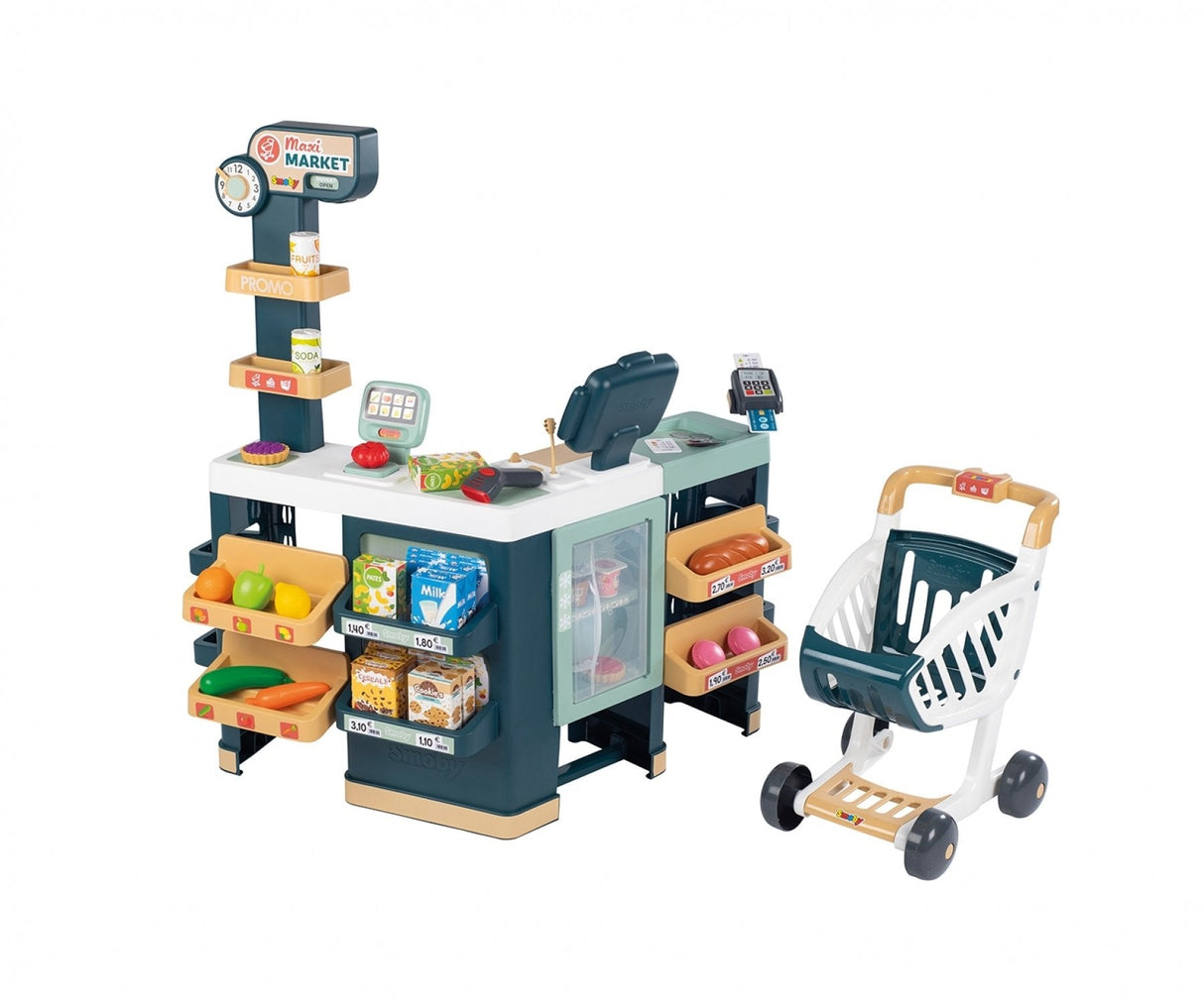 Smoby Maxi Supermarket With Shopping Trolley 350242