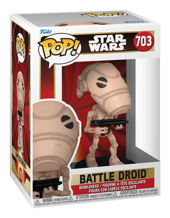 Funko Pop Star Wars The Phantom Menace Androide De Batalla 76016