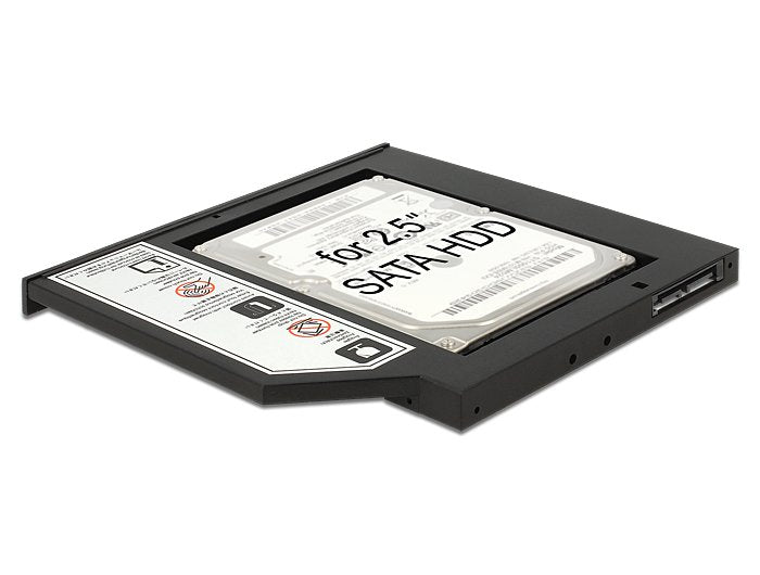 EAN 4043619626694 - DeLOCK 62669 panel bahía disco duro 13,3 cm (5.25") Panel embellecedor frontal Negro imagen 4