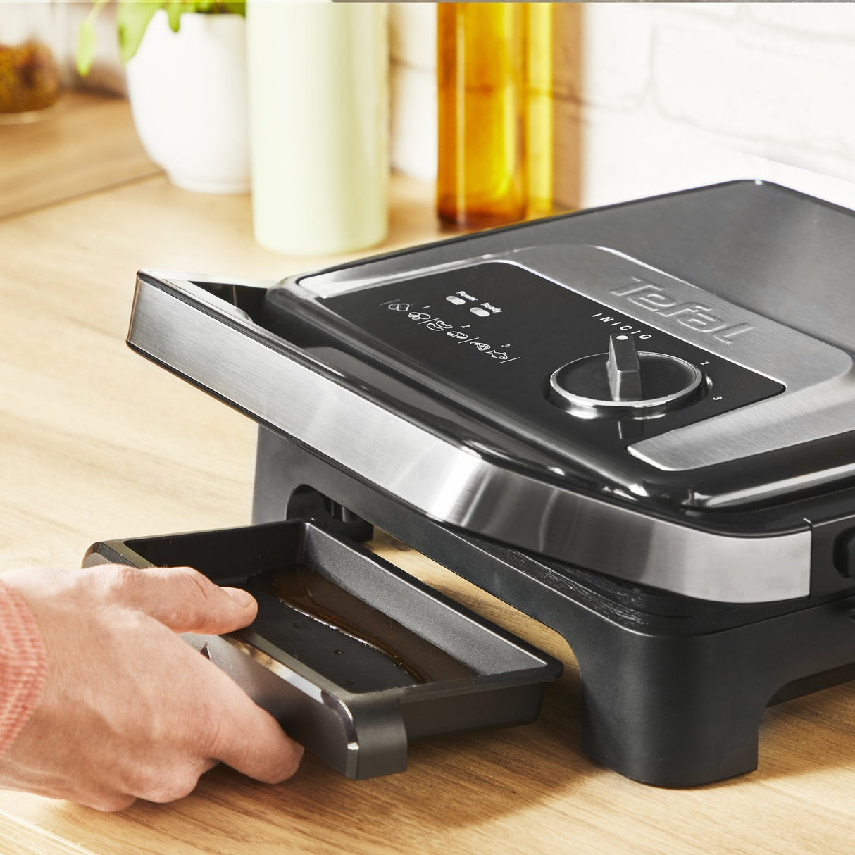 EAN 3045380026230 - Tefal Inicio Adjust GC272D10 parrilla eléctrica de contacto imagen 9